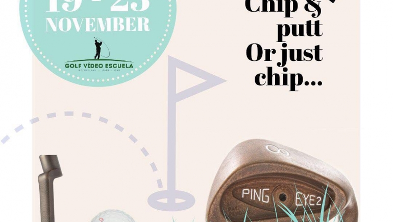 CHIP & PUTT OR JUST CHIP…